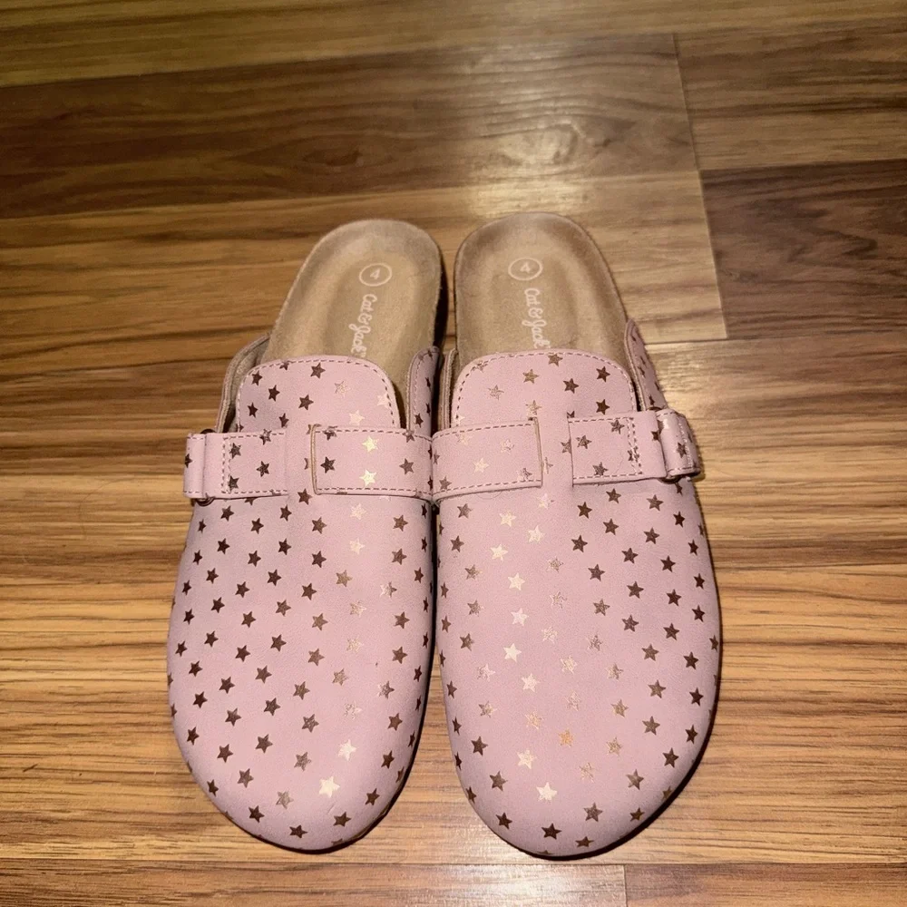 Cat & Jack Pink Star Mules